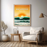 Affiche Vintage Biscarrosse