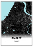 affiche plan anglet