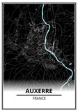 affiche plan auxerre