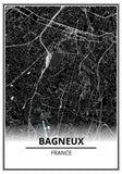 affiche plan bagneux