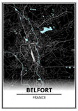 affiche plan belfort