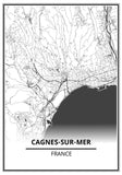 poster cagnes sur mer