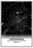 affiche plan chateauroux