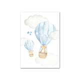 Affiche Bébé <br /> Montgolfière