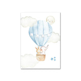 Affiche Bébé <br /> Montgolfière