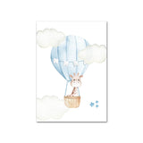 Affiche Bébé <br /> Montgolfière