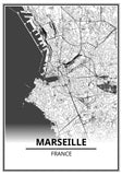 affiche plan marseille