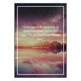 Affiche Citation <br /> Léonard de Vinci