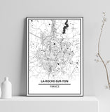 affiche la roche sur yon