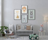 Affiche Bébé <br /> Animaux Safari