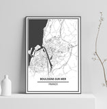 affiche boulogne sur mer