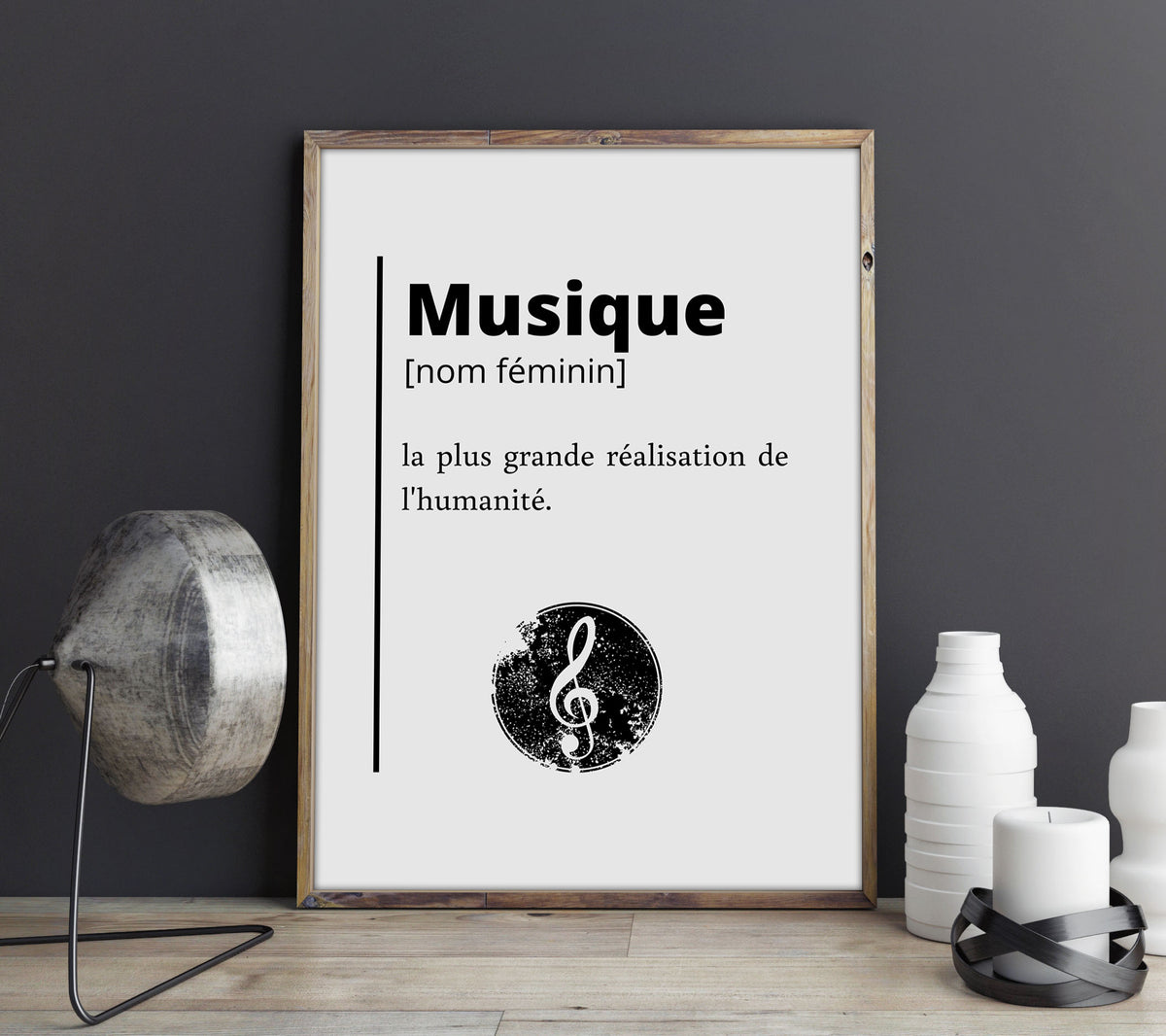 Affiche Définition Musique Affichea