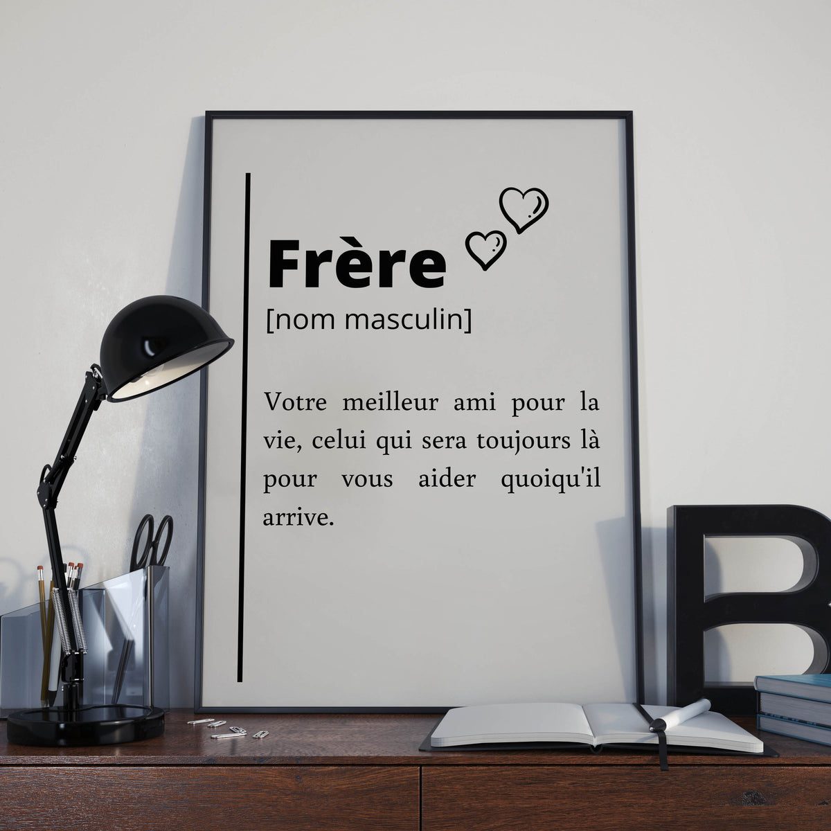 Affiche - poster Beau-frère - Les mots à l'affiche