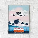 Affiche voyage <br /> vintage