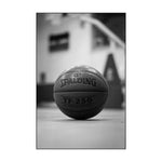 Affiche basketball <br /> noir et blanc