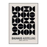 Affiche Bauhaus <br /> noir et blanc