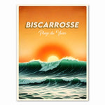 Affiche Vintage Biscarrosse