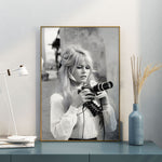 Affiche Brigitte Bardot <br /> Noir et blanc
