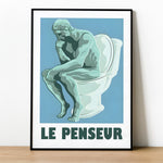 le-penseur-toilette-affiche