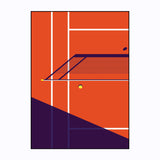 Affiche <br /> Tennis Roland Garros
