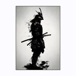 Affiche Samourai <br /> noir et blanc