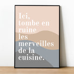 Affiche <br /> Citation Toilette