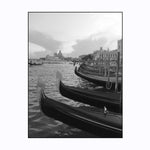 Affiche Venise <br /> noir et blanc