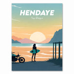 Affiche Hendaye