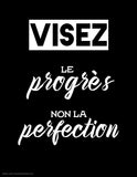Affiche Motivation <Br /> Le Progrès 21X30Cm 1703