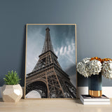 affiche tour Eiffel en couleur