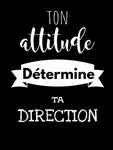 Affiche Motivation <Br /> Attitude 21X30Cm 1703