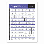 affiche exercice yoga musculation