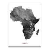 affiche afrique noir et blanc