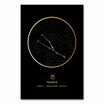 Affiche d'astrologie avec soleil et étoiles | Vecteur Premium Affiche d'astrologie avec soleil et étoiles | Vecteur Premium