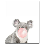 affiche koala chewing gum