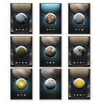 Affiche Astronomie <Br /> Satellite Titan 1704
