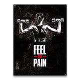 affiche musculation fit girl