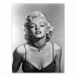 Poster Marilyn Monroe noir et blanc