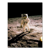 Affiche <br /> Homme sur la lune astronomie