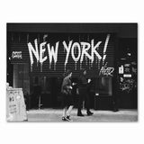 affiche new york noir et blanc