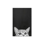 Affiche Animaux <Br /> Chat Noir Et Blanc 21X30Cm / A 1704