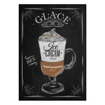 Affiche <br /> Café glacé