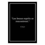 Affiche Citation <br /> Voltaire