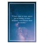 Affiche Citation <br /> Oscar Wilde