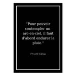 Affiche Citation <br /> Proverbe Chinois
