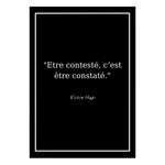 Affiche Citation <br /> Victor Hugo