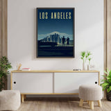 Affiche Los Angeles <br /> vintage