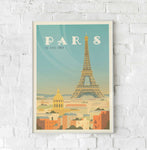Affiche vintage <br /> Paris
