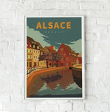 Affiche <br /> Alsace