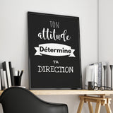 Affiche Motivation <br /> Attitude